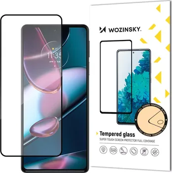 Wozinsky 5D tvrzené sklo s rámečkem pro Motorola Edge 30 , černá 5907769309564