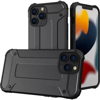 Pouzdro na mobilní telefon Hybrid Armor Case odolné pouzdro pro iPhone 13 Pro , černá