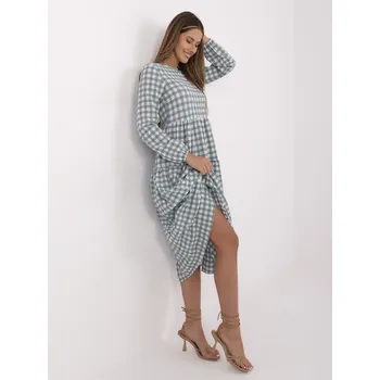 Dámské šaty RUE PARIS Dámské šaty 232-SK-8005.20 Barva: Zelená, Velikost: M