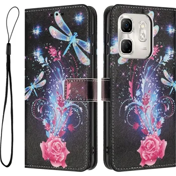 Pouzdro na tablet VSECHNONAMOBIL 109534 ART Peněženkový kryt pro Infinix Smart 9 HD DRAGONFLY