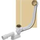 Alcadrain Sifon vanový automat komplet 57 cm, Gold kartáčovaný mat