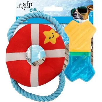 Hračka pro psa Hračka AFP textil/guma - Chillout Pobřežní hlídka 21cm/13cm (2ks)