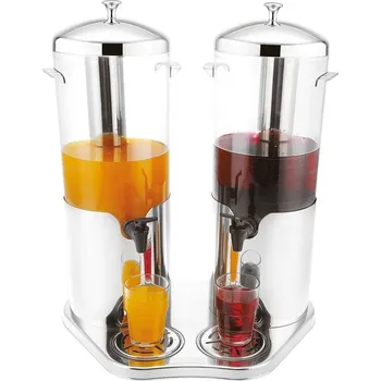 Dávkovač nápoje Sambonet Paderno Industrie ZÁSOBNÍK NA DŽUS, objem 2 x 5 l