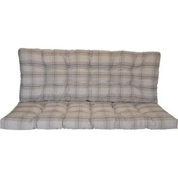 Podsedák Polstr na zahradní houpačku 140 cm - látka Antik kostka