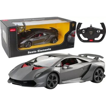 RC model auta Autíčko na dálkové ovládání Rastar 1:14 Lamborghini Sesto šedé