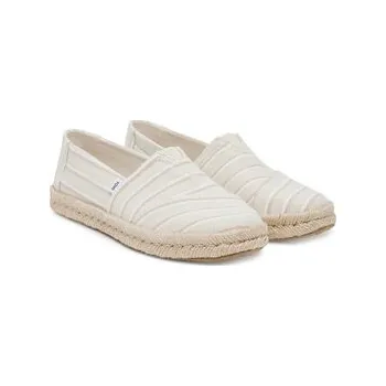 Dámské baleríny Espadrilky Toms Natural Woven Stripes 10021816 Béžová 38