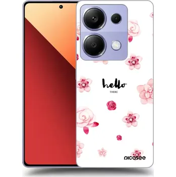 Pouzdro na mobilní telefon Picasee silikonový průhledný obal pro Xiaomi Redmi Note 13 Pro 4G - Hello there
