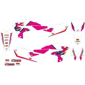 Samolepicí dekorace na vozidlo BLACKBIRD sada samolepek (dýhy) YAMAHA YZ 250F 19-23, YZ 450F 18-22 retro (BLACKBIRD sada samolepek (dýhy) YAMAHA YZ 250F 19-23, YZ 450F 18-22 retro)