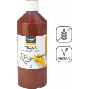 Speciální výtvarná barva Barva na sklo Trans 500 ml, hnědá