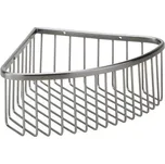 Bemeta Graphit polička do sprchy, rohová vysoká, grafitová mat