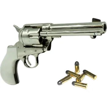 Replika zbraně Revolver THUNDERER, NIKL