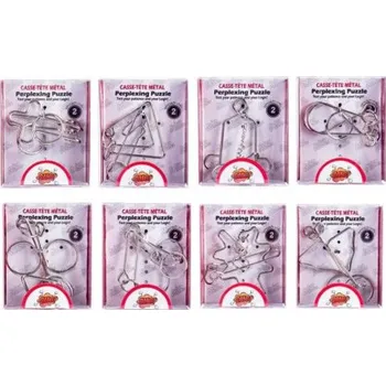 Hlavolam Matyska Kovový hlavolam 1ks - Obtížnost 2 (mix) 132926