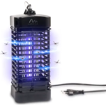 Elektrický lapač Gardigo 62303 | UV lapač hmyzu | 4 W | vysokonapěťová mřížka | 25 m² | 255 x 100 x 100 mm