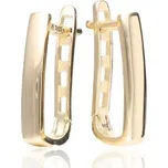 Zlatnictví Helios Zlaté náušnice obdélník