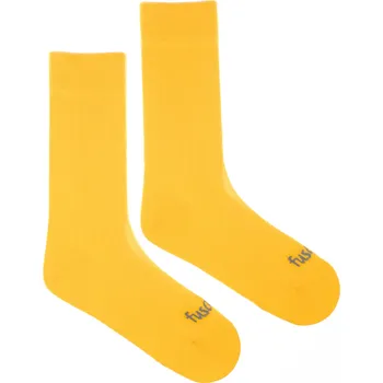 Dámské ponožky Ponožky Žebro žluté M (39-42)