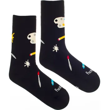 Dámské ponožky Ponožky Výtvarka L (43-46)