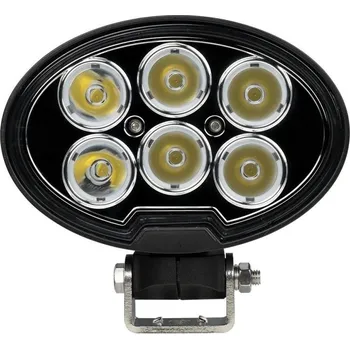 Bodové svítidlo LED Bodové svítidlo pro automobil BLACK LED/60W/10-30V IP69 5700K oválný