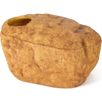 Dekorace do terária ReptiZoo víceúčelová magnetická jeskyně S - 16,5x12x7,5cm