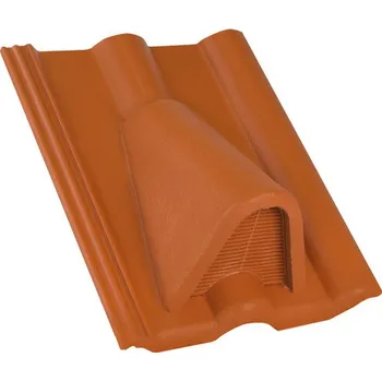 Střešní krytina BRAMAC Classic Novo Odvětrávací taška Cihlově červená režná