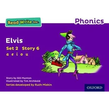 Cizí jazyk Read Write Inc. Phonics: Elvis (Purple Set 2 Storybook 6) - Munton, Gill