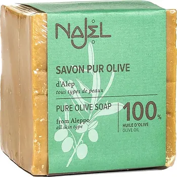 Čistící mýdlo Aleppské mýdlo ze 100% olivového oleje 200 g, čistý olivový olej, i pro citlivou pleť