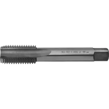 Ruční nářadí NÁSTROJE CZ Závitník strojní M22 ISO1 HSSCo5 CSN 22 3042 Levý - CZZ3042L-M22-ISO1