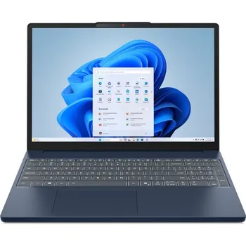 Notebook Lenovo IdeaPad Slim 3 15IRH10 Intel® Core™ i5 i5-13420H Laptop 38,9 cm (15.3") WUXGA 16 GB DDR5-SDRAM 512 GB SSD Wi-Fi 6 (802.11ax) NoOS Modrá