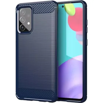 Forcell kryt Carbon Case Samsung Galaxy A72 4G , modrá, 9111201929968