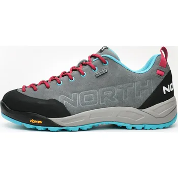 Dámská treková obuv Northfinder Dámské turistické approach boty VIBRAM® Megagrip MANASLU, šedá, 175568