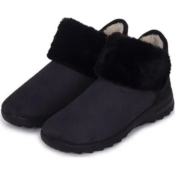 Dámská zimní obuv Vlnka Dámské kotníkové zimní boty s ovčí vlnou Bára černá velikost obuv dospělí 37