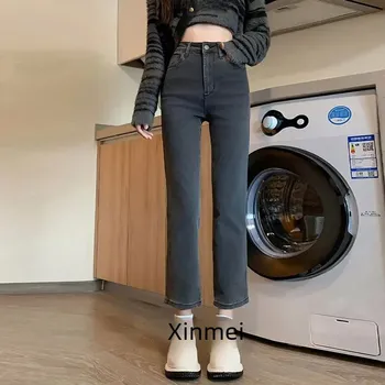 Dámské džíny Dámské džíny BF369 Barva: Šedá, Velikost: M