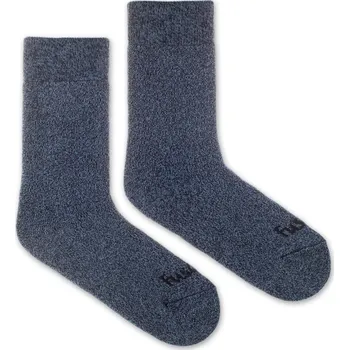 Dámské ponožky Ponožky Froté melír modré S (35-38)