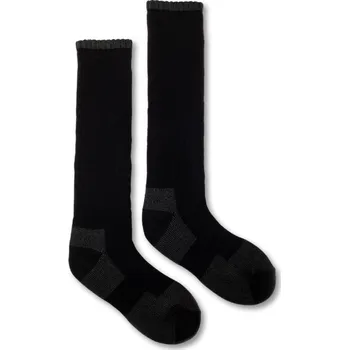 Dámské ponožky Podkolenky Vlnáč Termo černé M (39-42)