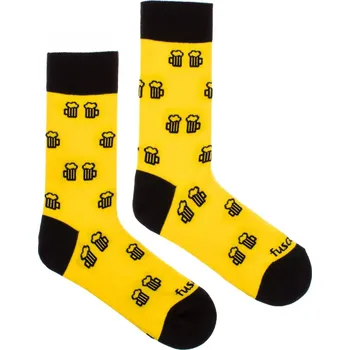 Dámské ponožky Ponožky Na zdraví žluté L (43-46)