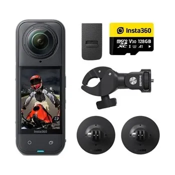 Foto Insta360 X5 motocyklový balíček - akční kamera X5 + příslušenství na motorku