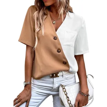 Dámská halenka Dámská halenka BF138 Barva: Khaki, Velikost: 2XL