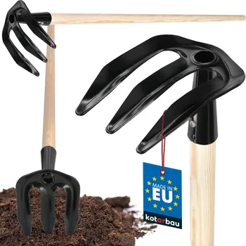 Motyka Hák na vykopávání brambor s 3 hroty a hřídelí - 132,5 cm