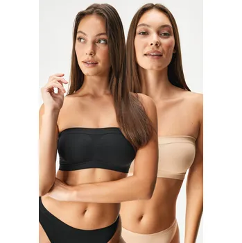 Podprsenka 2PACK Podprsenka Flexi Bandeau II bezešvá