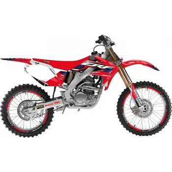 Osvětlení pro motocykl BLACKBIRD sada samolepek (dýhy) HONDA CRF 250R 04-09, CRF 250X 04-21 DREAM 5 barva červená černá (BLACKBIRD sada samolepek (dýhy) HONDA CRF 250R 04-09, CRF 250X 04-21 DREAM 5 barva červená černá)