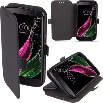 Pouzdro na mobilní telefon Pocket Book Flip Case LG Spirit (H440N), černá, 5900217142959