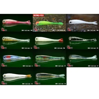 Umělá nástraha Mikrosmáček RedBass SSR 1 4,5cm 5ks - 13