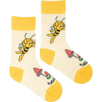 Dámské ponožky Dětské ponožky Včelka Mája Muchomůrka S (23 - 26)
