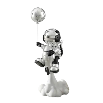 Figurka OEM Astronaut s měsíčním balónkem - 95 cm