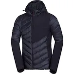 Northfinder Pánská městská hybridní zateplená bunda se softshellem BARRY, černá, 164571