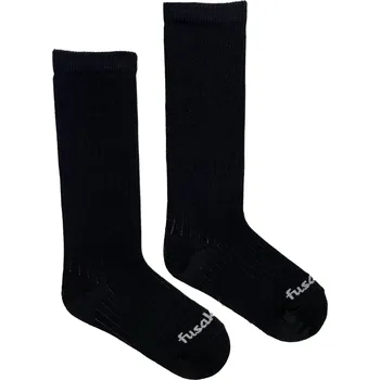 Dámské ponožky Dětské podkolenky Rebro černé L (31-34)