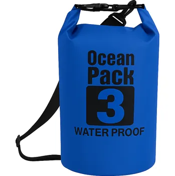 Vodácký pytel SURTEP, s. r. o. Vodotěsný vak Ocean přes rameno Barva: Tmavě Modrá, Objem: 3l