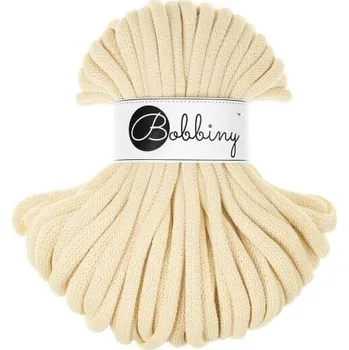 Příze Bobbiny Jumbo 9 mm 30 m Butter Yellow Šňůra