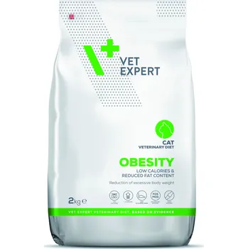 Krmivo pro kočku VetExpert OBESITY CAT - veterinární suché granule pro kočky Balení.: 2 kg