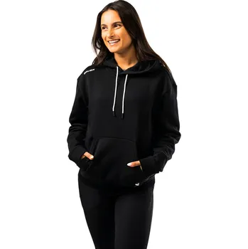 Dámská mikina Dámská mikina Bauer WMNS Team Pullover Hoodie Black XXS