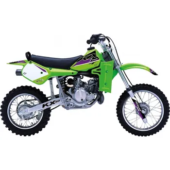 Samolepicí dekorace na vozidlo BLACKBIRD sada samolepek (dýhy) KAWASAKI KX 60 85-19 DREAM 5 barva zelená černá (BLACKBIRD sada samolepek (dýhy) KAWASAKI KX 60 85-19 DREAM 5 barva zelená černá)